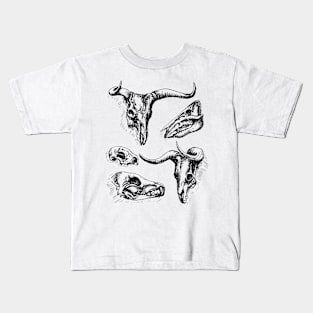 Animal Skulls Kids T-Shirt